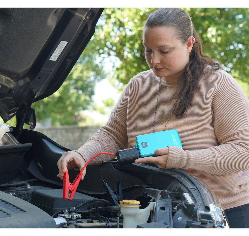 Portable Jump Starter, Power Bank & Flashlight