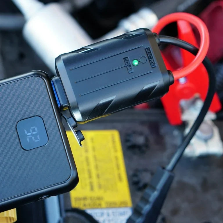 Portable Jump Starter, Power Bank & Flashlight